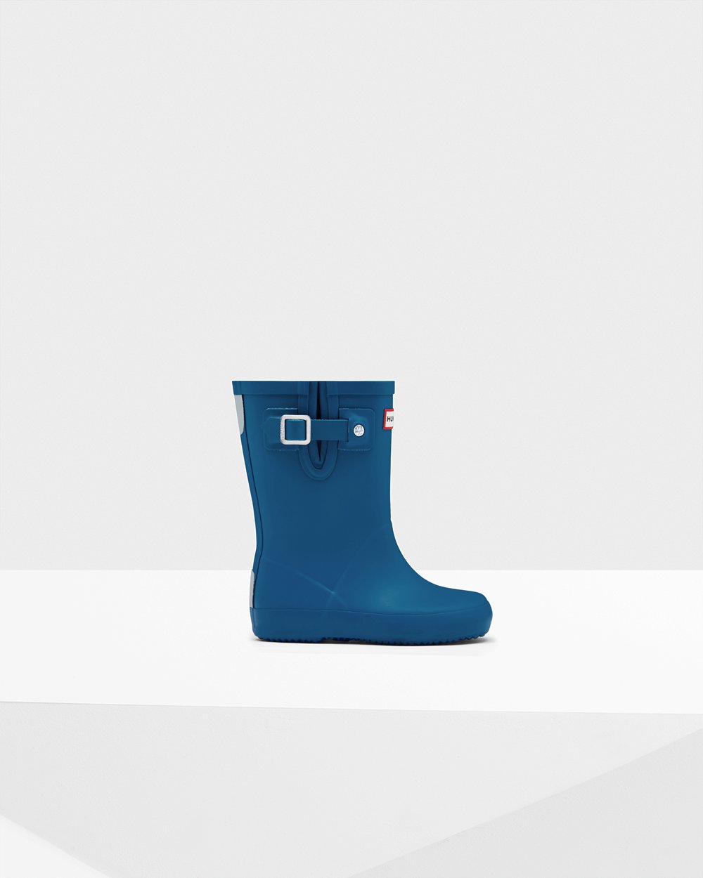 Botas De Agua Original First Flat Sole Hunter Niños - Azules - 529648HXE